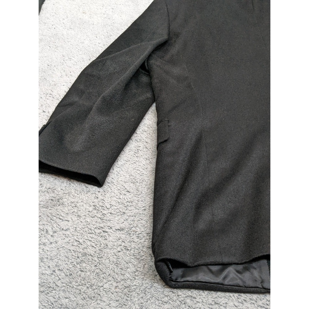 Pronto Uomo Couture 46L Black 100% Cashmere Mens Blazer Jacket Sport Coat‎ NWOT - Picture 11 of 14